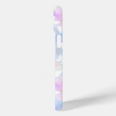 Gepersonaliseerde Vlinders Roze, Blauw en Wit Case-Mate iPhone Case (Achterkant / Links)