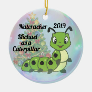 Gepersonaliseerde voedingskraker Ornament - Caterp