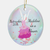 Gepersonaliseerde voedingskraker voor sierdoeleind keramisch ornament (Links)