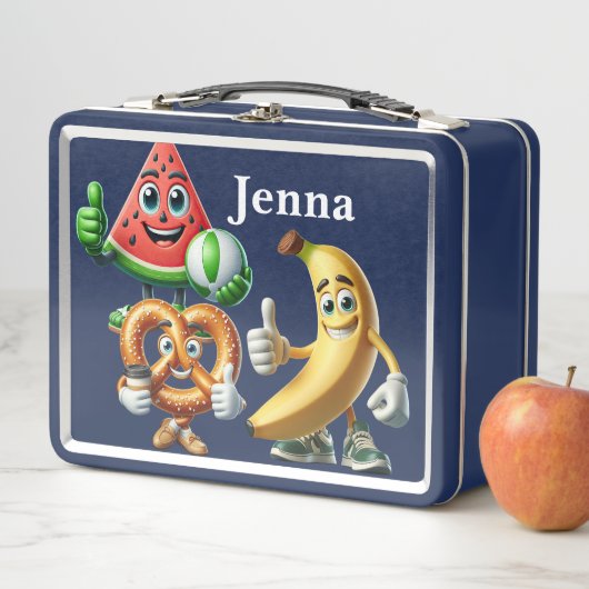 Gepersonaliseerde voedselpersonages (In situ)