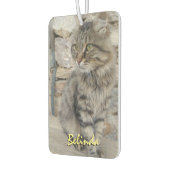 Gepersonaliseerde Voeg naam en foto auto Luchtverfrisser (Links)