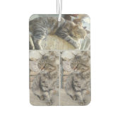 Gepersonaliseerde Voeg naam en foto auto Luchtverfrisser (Achterkant)