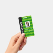 Gepersonaliseerde Voetbal coach badge (Handheld)