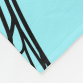 Gepersonaliseerde Voetbal Doel Naam & Nummer Fleece Deken (Hoek)