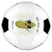Gepersonaliseerde Voetbal Football Dill Pickle (Gedraaid)