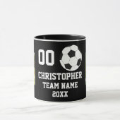 Gepersonaliseerde voetbal kinder mok (Midden)