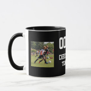 Gepersonaliseerde voetbal kinder mok