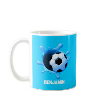 Gepersonaliseerde Voetbal Koffie Mok