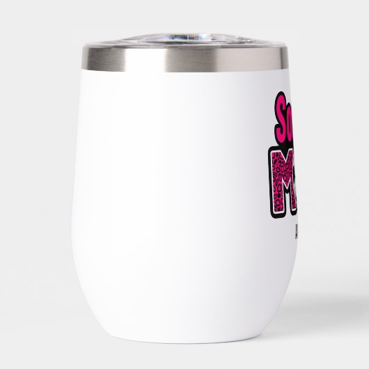 Gepersonaliseerde Voetbal Moeder Naam Moederdag (Voorkant)