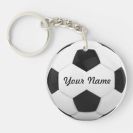 Gepersonaliseerde Voetbal Sleutelhanger