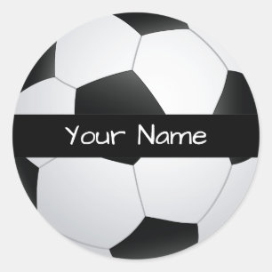 Gepersonaliseerde Voetbal Sticker
