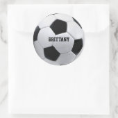 Gepersonaliseerde Voetbal Stickers (Tas)