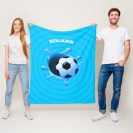 Gepersonaliseerde Voetballen deken