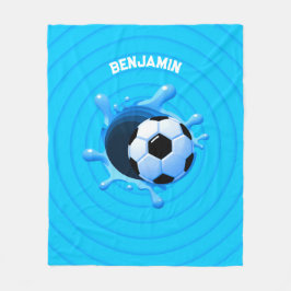 Gepersonaliseerde Voetballen deken