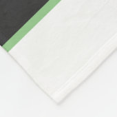 Gepersonaliseerde voetballer Funny St. Patrick Spo Fleece Deken (Hoek)