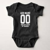 Gepersonaliseerde Voetbalspeler in Training Romper (Voorkant)