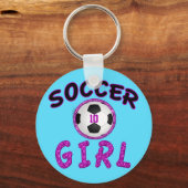 Gepersonaliseerde Voetjes van de Voetbal voor het  Sleutelhanger (Voorkant)