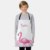 Gepersonaliseerde Vogel Kinder Schort (Gedragen)