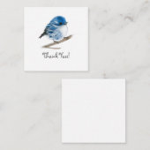 Gepersonaliseerde Vogelbriefkaarten Notitiekaartje (Voorkant / Achterkant)