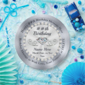 Gepersonaliseerde vogeldagen, Borden, diamanten en Papieren Bordje (Feest)