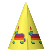 Gepersonaliseerde vogelfeestdag voor regenboog Pin Feesthoedjes (Achterkant)