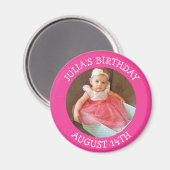 Gepersonaliseerde vogelherinnering Magnet (Voorkant / Achterkant)