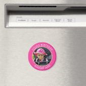 Gepersonaliseerde vogelherinnering Magnet (Insitu (Vaatwasser))