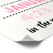 Gepersonaliseerde vogelstand Poster Dinosaur Nurse (Hoek)