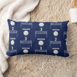 Gepersonaliseerde Volleybal Bal & Netto Patroon Kussen