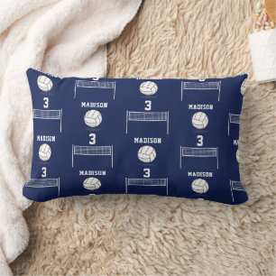 Gepersonaliseerde Volleybal Bal & Netto Patroon Kussen