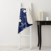 Gepersonaliseerde Volleybal Bal & Netto Patroon Sherpa Deken (In situ)