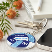 Gepersonaliseerde volleybal-cadeauideeën. Volleyba Sleutelhanger (Voorkant Rechts)