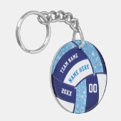 Gepersonaliseerde volleybal-cadeauideeën. Volleyba Sleutelhanger (Voorkant Links)