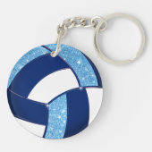 Gepersonaliseerde volleybal-cadeauideeën. Volleyba Sleutelhanger (Achterkant)