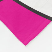 Gepersonaliseerde volleybal foto fleece deken (Hoek)