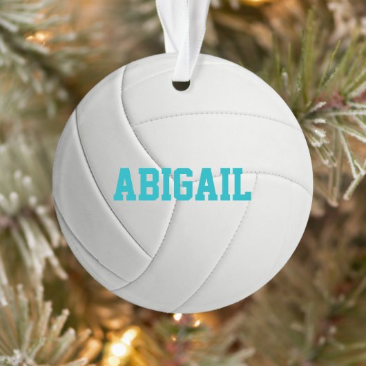 Gepersonaliseerde volleybal ornament (Boom)