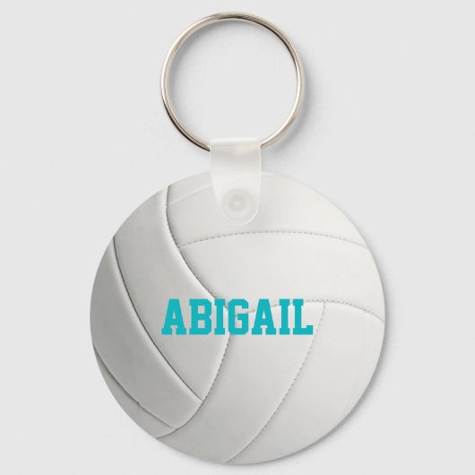 Gepersonaliseerde volleybal sleutelhanger (Voorkant)