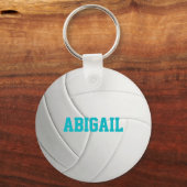 Gepersonaliseerde volleybal sleutelhanger (Voorkant)