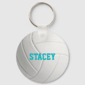 Gepersonaliseerde volleybal sleutelhanger (Voorkant)