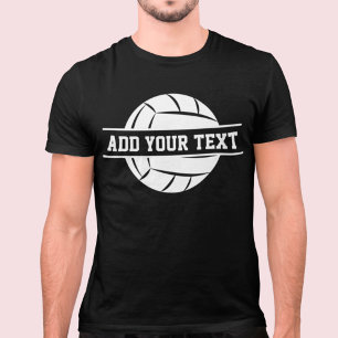 Gepersonaliseerde volleybal t-shirt