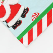 Gepersonaliseerde volleybalcadeaus fleece deken (Hoek)