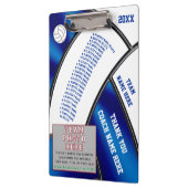 Gepersonaliseerde volleybalklemborden voor touring klembord (Links)