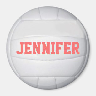 Gepersonaliseerde volleybalmagneet magneet