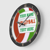 Gepersonaliseerde Volleybalnaam en tekst Grote Klok (Hoek)