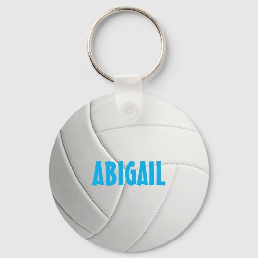 Gepersonaliseerde volleybalSleutelhanger Sleutelhanger (Voorkant)
