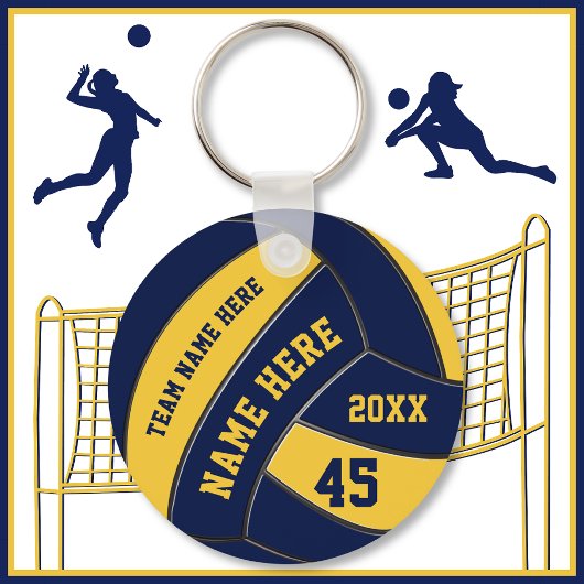Gepersonaliseerde volleybalSleutelhangers BULk of  Sleutelhanger