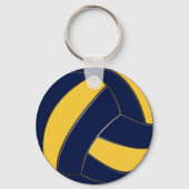 Gepersonaliseerde volleybalSleutelhangers BULk of  Sleutelhanger (Achterkant)