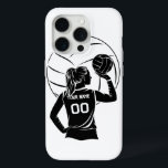 Gepersonaliseerde volleybalspeler Aangepaste naam, iPhone 15 Pro Case<br><div class="desc">Bescherm je telefoon met stijl door deze volleybal iPhone hoes te personaliseren! Pas het aan met jouw naam en nummer voor een unieke look die ideaal is voor spelers en fans. Show je liefde voor het spel af terwijl je je telefoon veilig houdt. Een must-have voor elke volleyballiefhebber!</div>