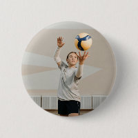 Gepersonaliseerde volleybalspeler Fotosport
