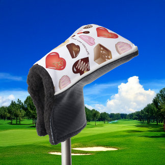 Gepersonaliseerde vrede Liefde Chocolade Snoep Har Golfheadcover
